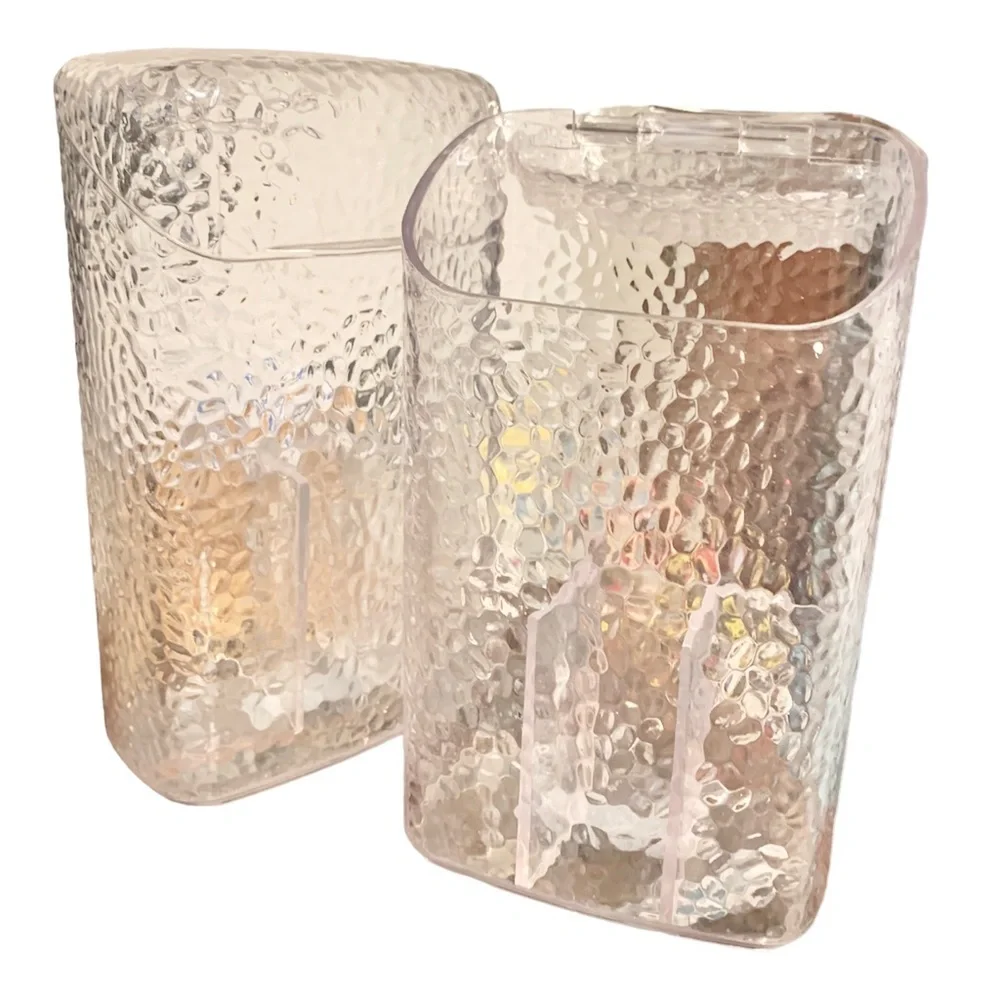 Clear Rain Toothbrush Storage Holder with Lid - Picture 4 of 5